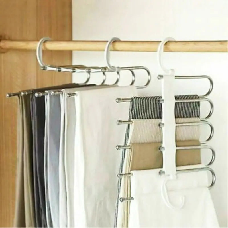 5-in-1 Pant Rack Shelves