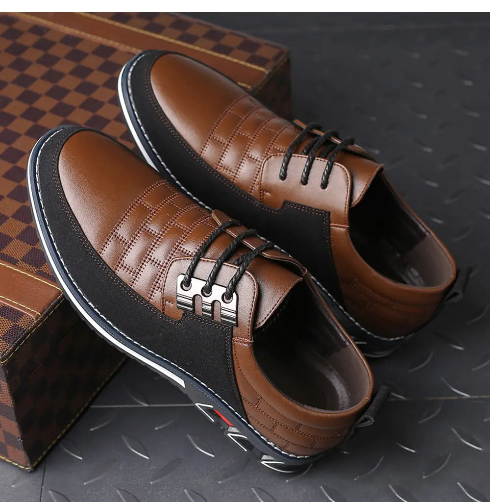 Men Sneakers Shoes Fashion Brand Classic Lace-Up Casual