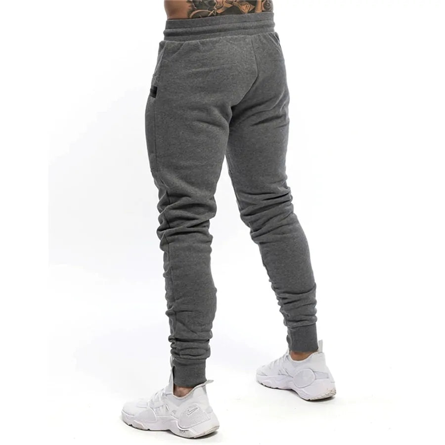 Men's Zip Pocket Jogger Sweatpants: Winter Fitness Fashion